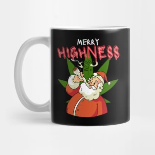 Merry Highness Christmas Santa Mug